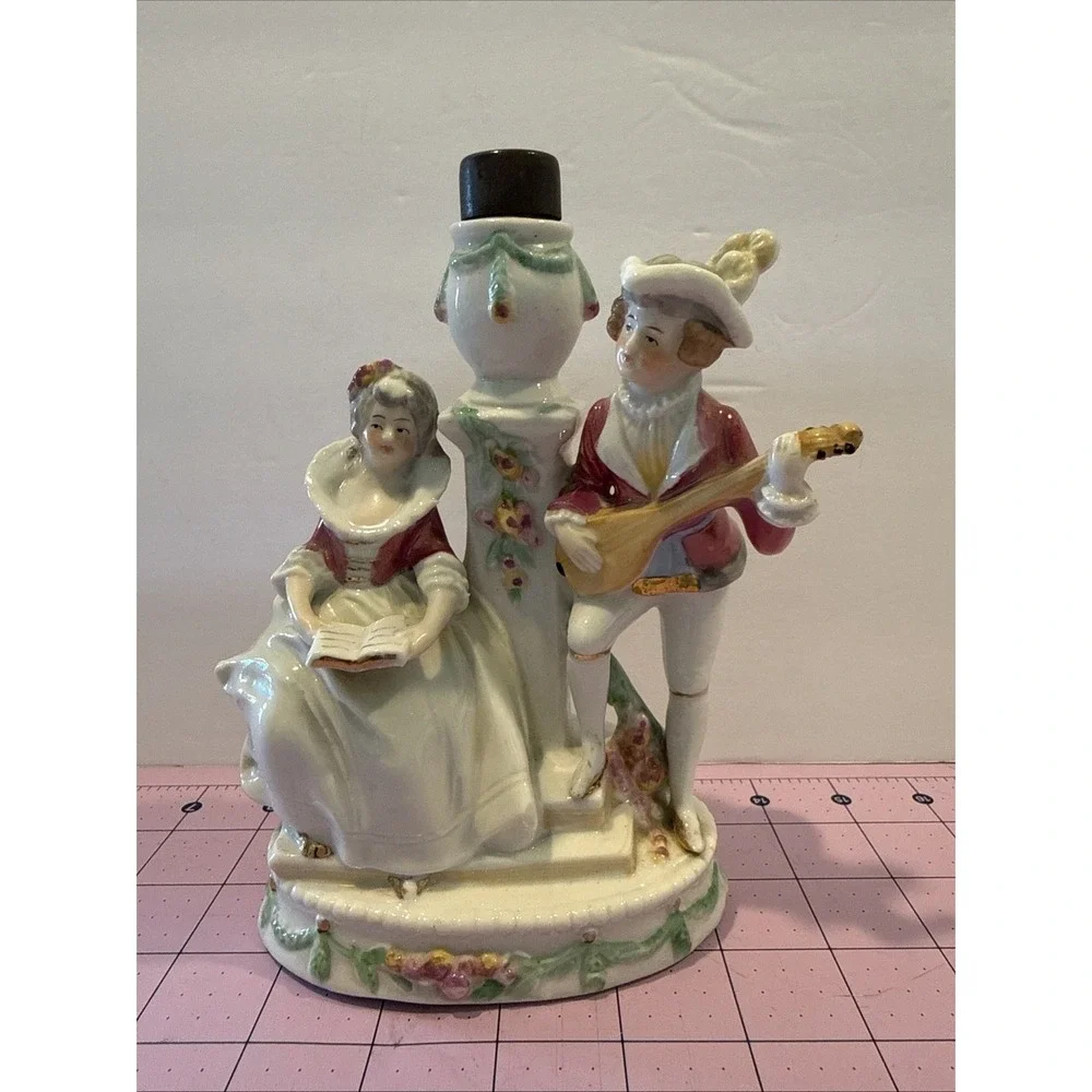 Antique German Victorian‎ Renaissance Table Lamp Base Only 16760